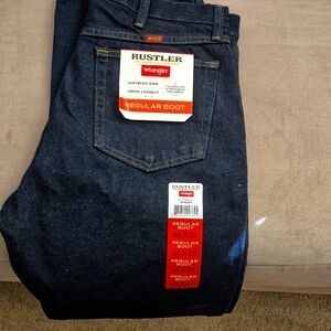 Mens Rustler Regular Boot Cut Jeans